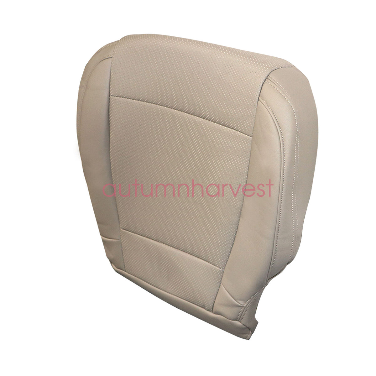 For 2015-2017 Ford F150 Lariat Limited Passenger Leather Bottom Seat Cover Tan