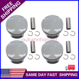 Standard size Complete Piston Set Fit For 2011-2016 Kia Forte 1.8L L4 DOHC 16v