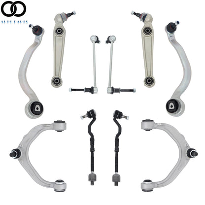 10* Front Suspension Control Arms & Ball Joint Sway Link Tie Rod Fits BMW X6 M
