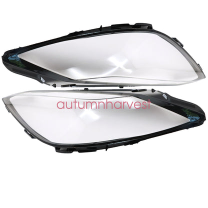 Right+Left Headlight Lens Headlamp Cover For 2023-2025 Chevrolet Corvette Z06