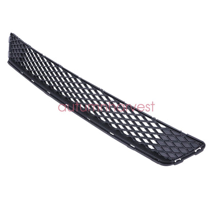 For 15-17 Subaru WRX & STI Front Lower Bumper Hood Grille Black Painted