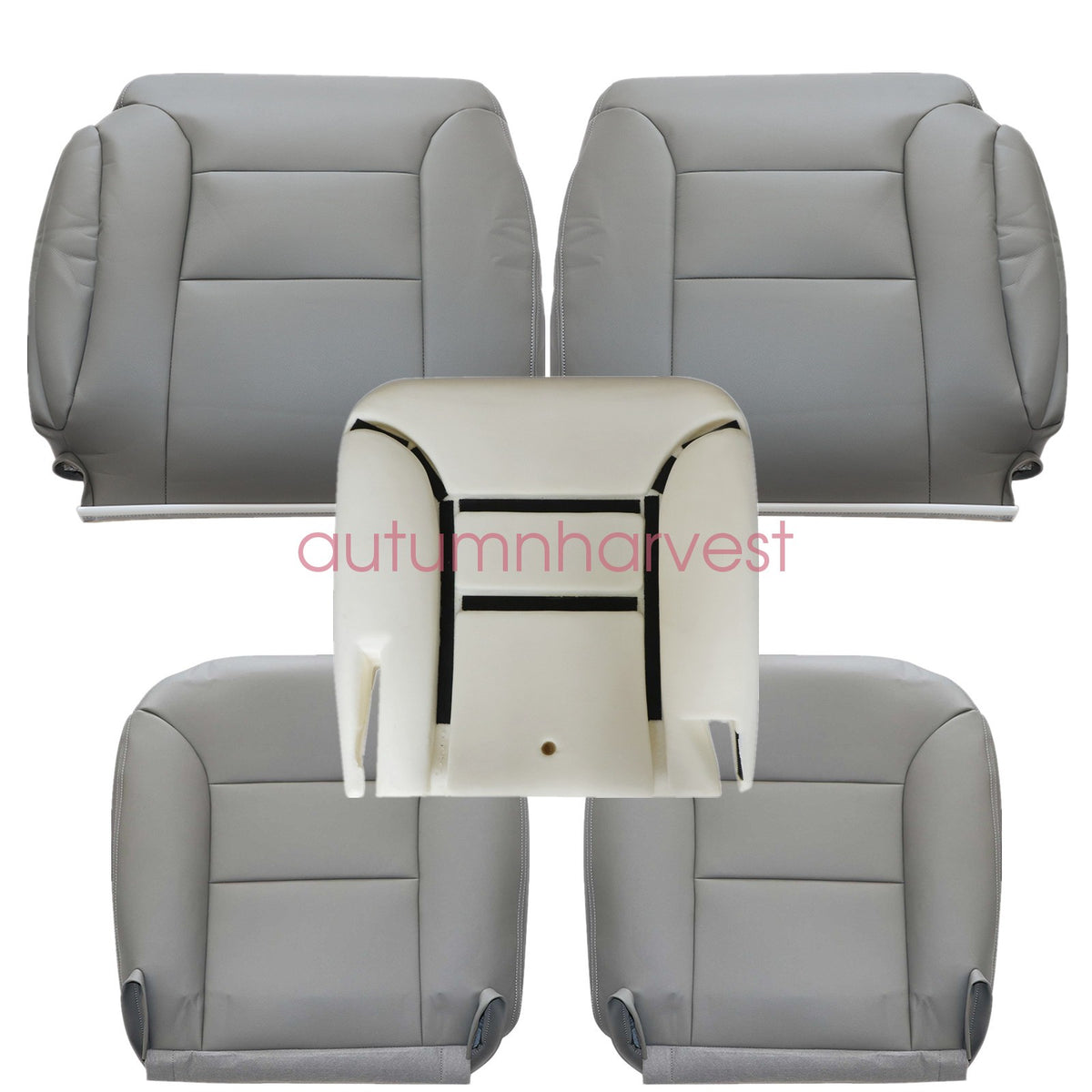 For Chevy Tahoe 1995-99 Driver & Passenger Side Seat Cover & Driver Foam Cushion
