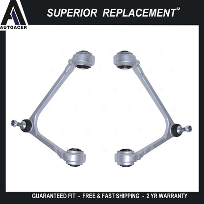 2X Front Upper Control Arms Ball Joints Bushes For JAGUAR XJ XK S-TYPE C2C38957