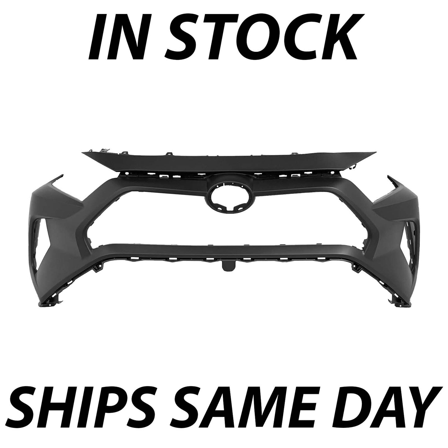 NEW Primered Front Bumper Cover Replacement for 2019-2025 Toyota RAV4 LE XLE XSE