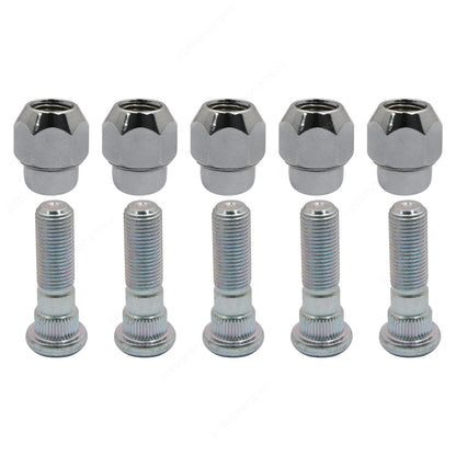 Wheel Hub Bolt Stud & Nut Set 28171AJ000 For Subaru 1987-2025