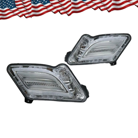 Fog Lamp LED Front Bumper DRL Daytime Running Light For 2011-2013 Volvo S60 V60