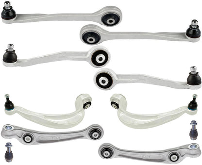 Front Upper & Lower Control Arms W/ Ball Joints For Audi S5 2010-2011 8X