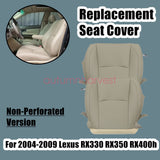 For 2004-2009 Lexus RX330 RX350 Front Bottom Replacement Leather Seat Cover Tan