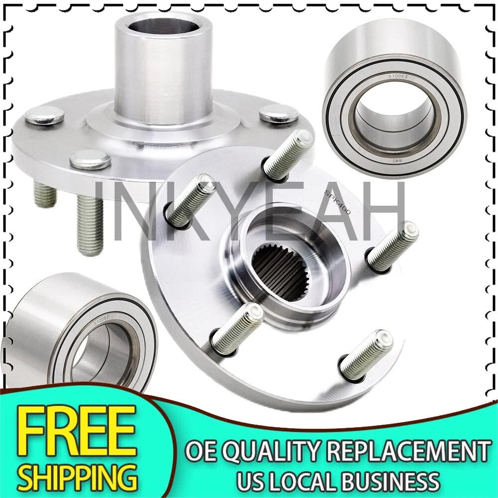 2x Fits Toyota Camry 2007-2017 Front Wheel Hub and Bearing Assembly  2.5L 3.5L