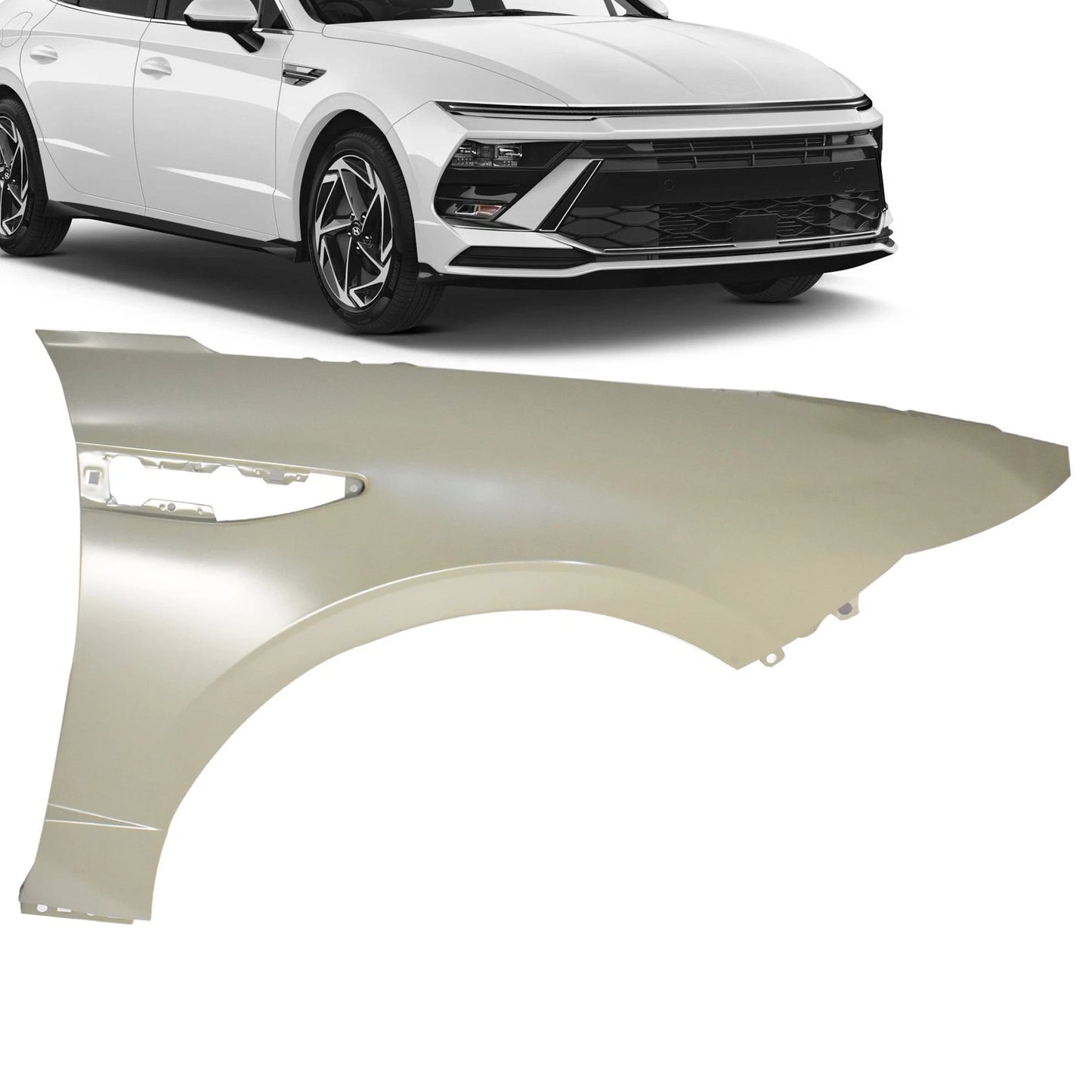 Fender Quarter Panel Passenger Right Side Hand For Hyundai Sonata 2024-2025 US