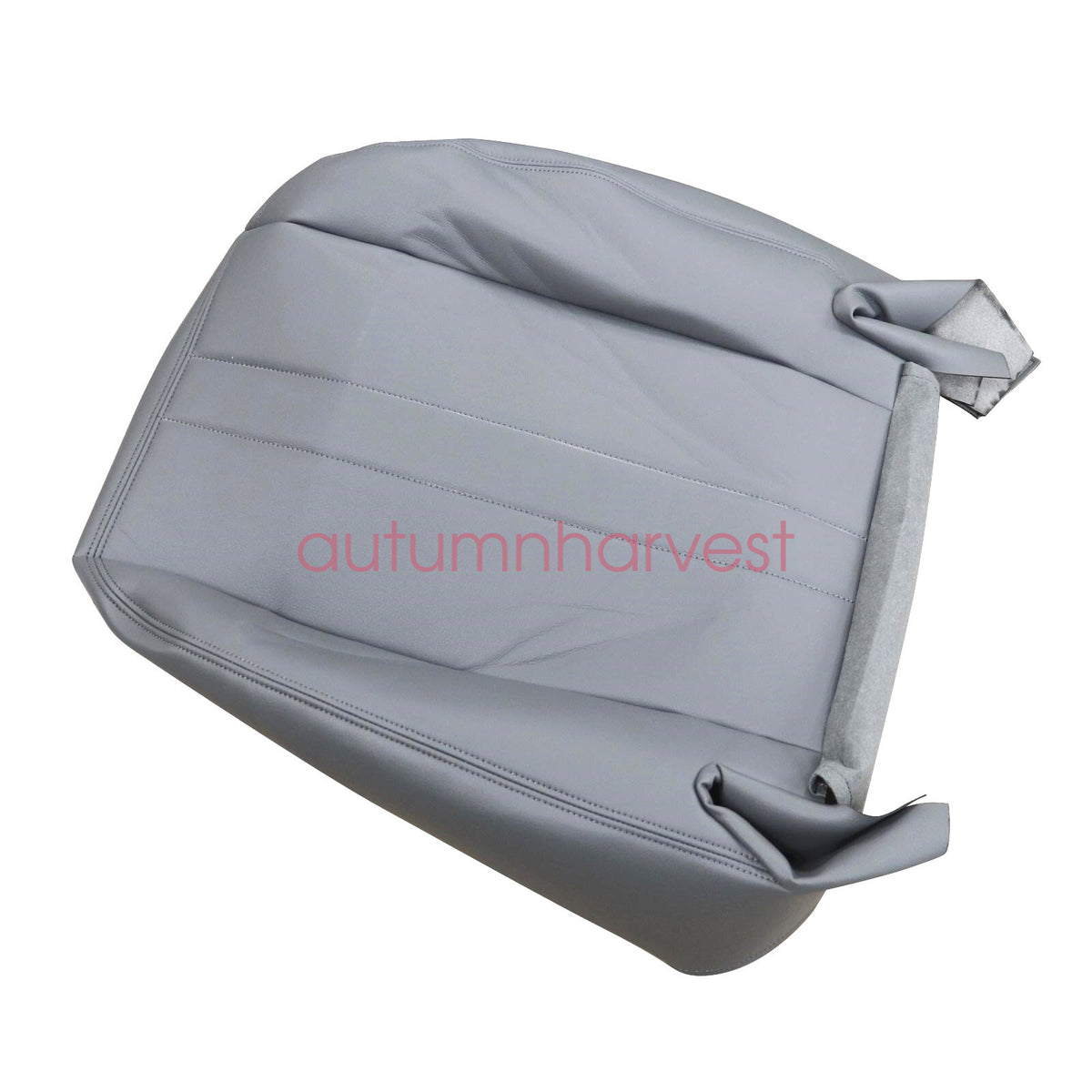 For 2003-2014 Chevy Express GMC Savana Driver Passenger Bottom Seat Cover Gray