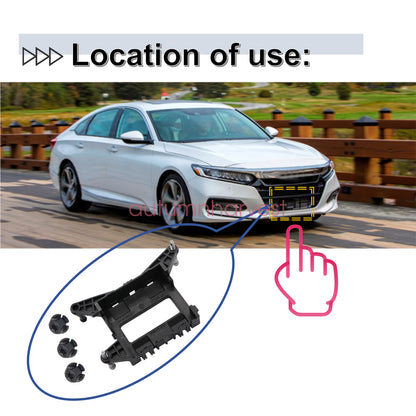 Radar Cruise Sensor Control Body Bracket & Clips Fits For Honda Accord 2018-22