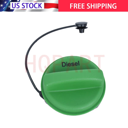 Set of 1 Fuel Tank Gas Cap For Silverado Sierra Diesel Green 2012-2022 23288713