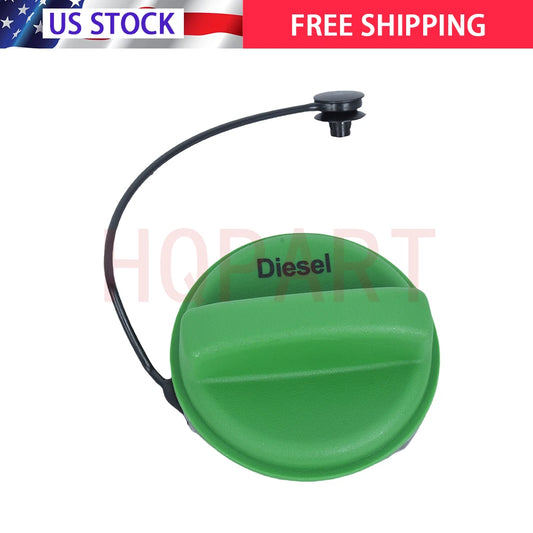 Set of 1 Fuel Tank Gas Cap For Silverado Sierra Diesel Green 2012-2022 23288713