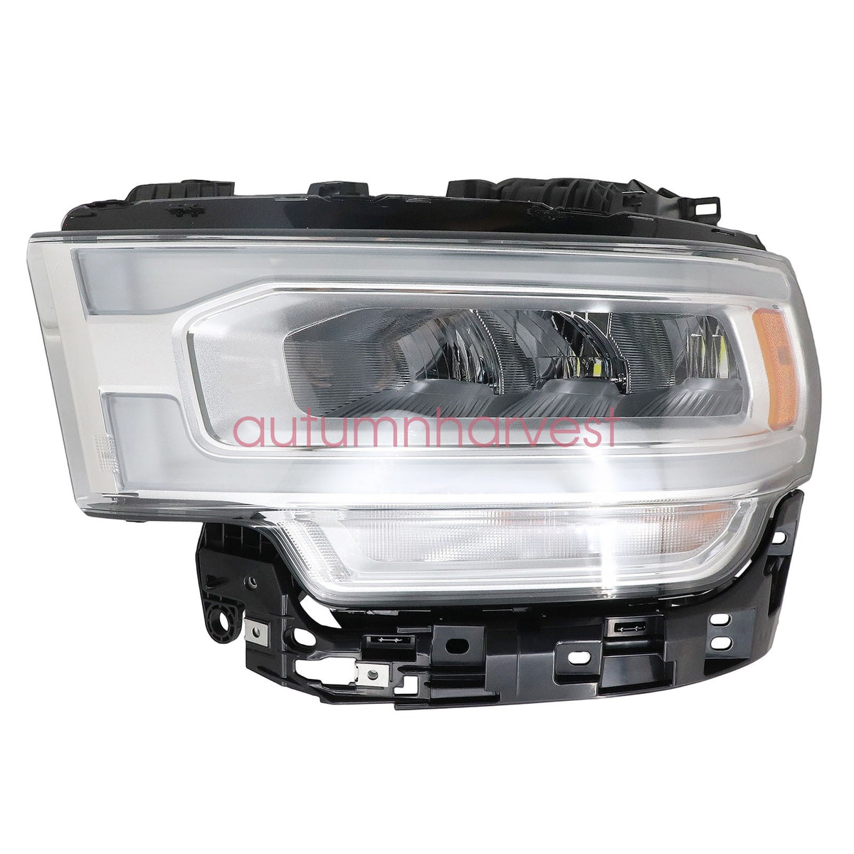 Left Driver Headlight Full LED w/ Reflector For 2019 2020-2024 Ram 2500 3500