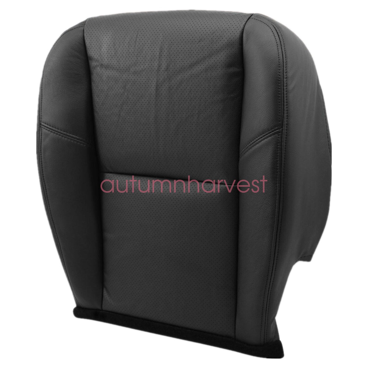 Fits 2007-2014 Cadillac Escalade Leather Seat Cover Black Both Side Bottom & Top