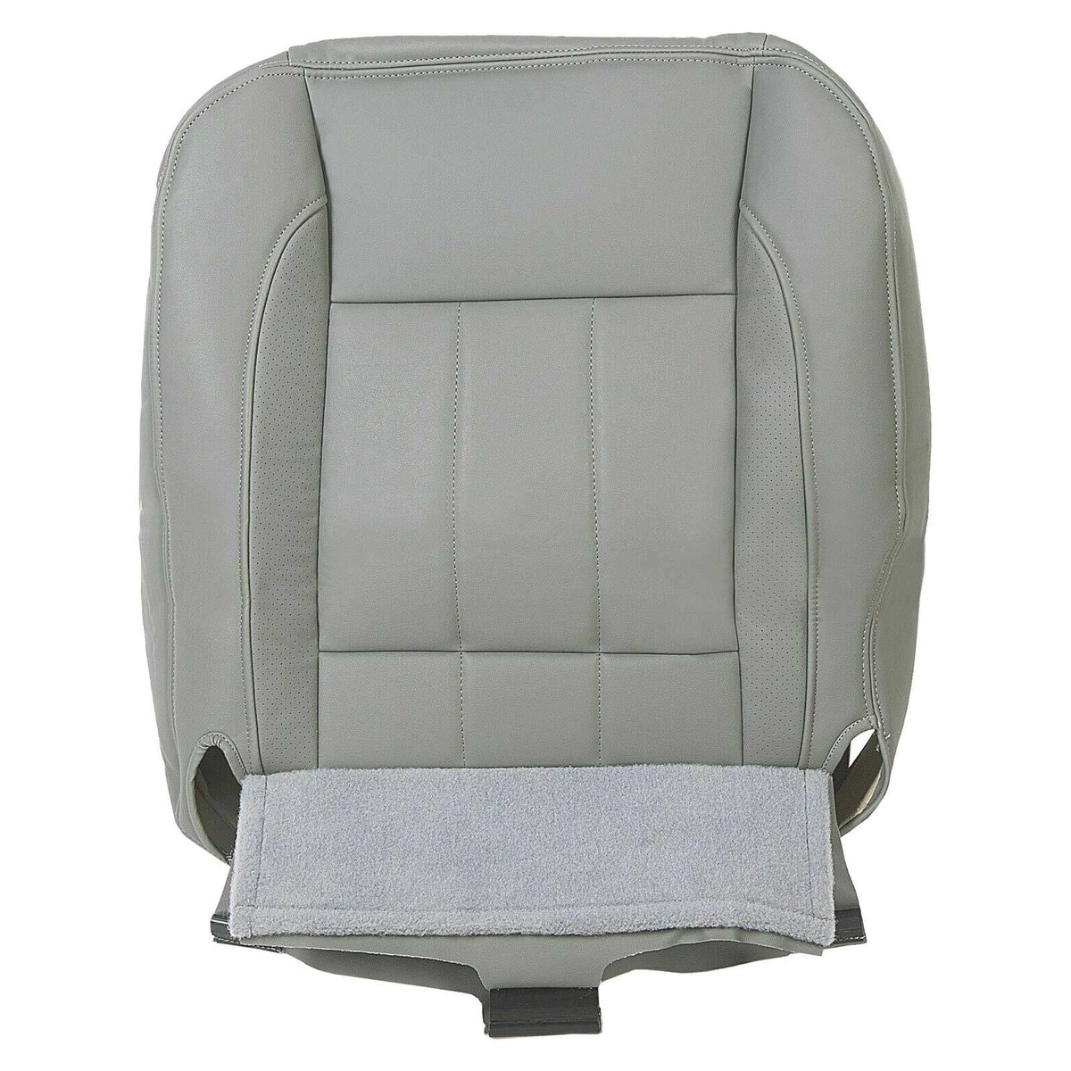 For 2006-09 Dodge Ram 1500 2500 3500 Laramie Driver Side Bottom Seat Cover Gray
