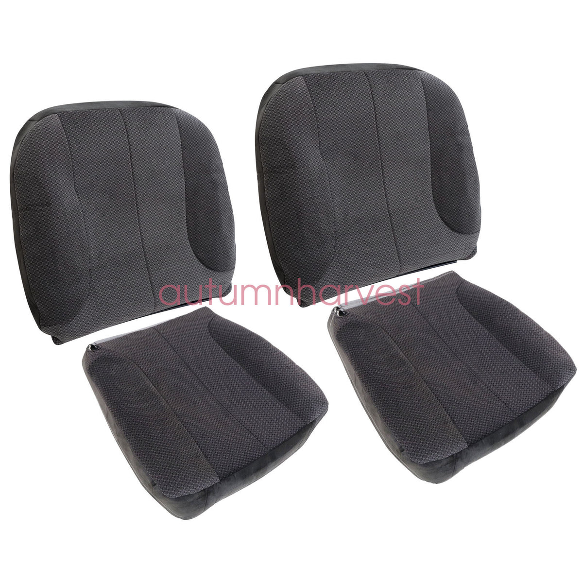 For 2002-2005 Dodge Ram 1500 2500 3500 Front Seat Cover Gray & Foam Cushion