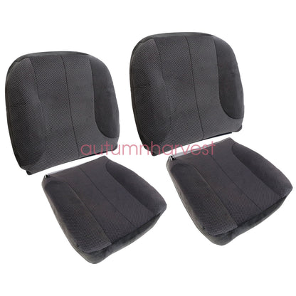 For 2002-2005 Dodge Ram 1500 2500 3500 Front Seat Cover Gray & Foam Cushion