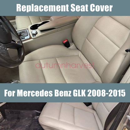 2PCS For 2008-2015 Mercedes Benz GLK 250 350 Both side Bottom Seat Cover Ivory