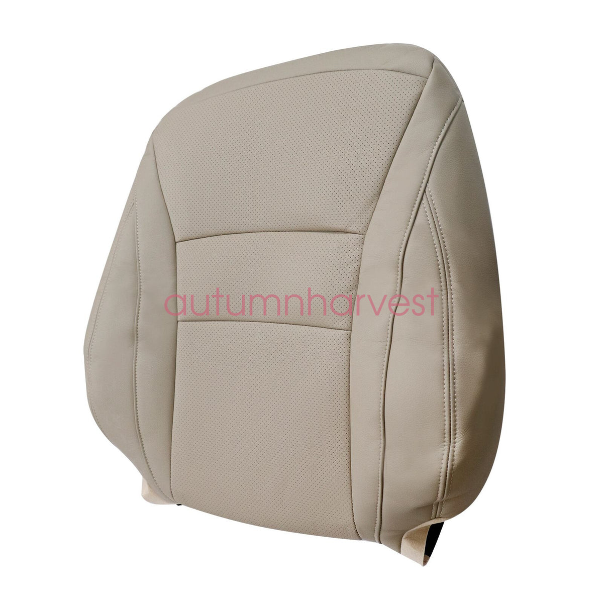 Fits Honda Accord 2013-2017 Front Passenger Bottom & Top Leather Seat Cover Tan