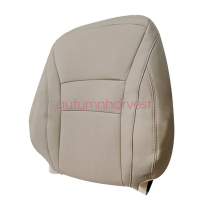 Fits Honda Accord 2013-2017 Front Passenger Bottom & Top Leather Seat Cover Tan