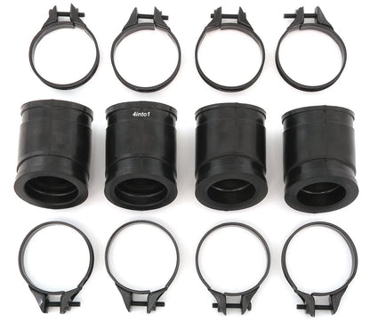 Carburetor Insulator Intake Boots Carb & Clamp For Honda CB750 16211-300-030 US