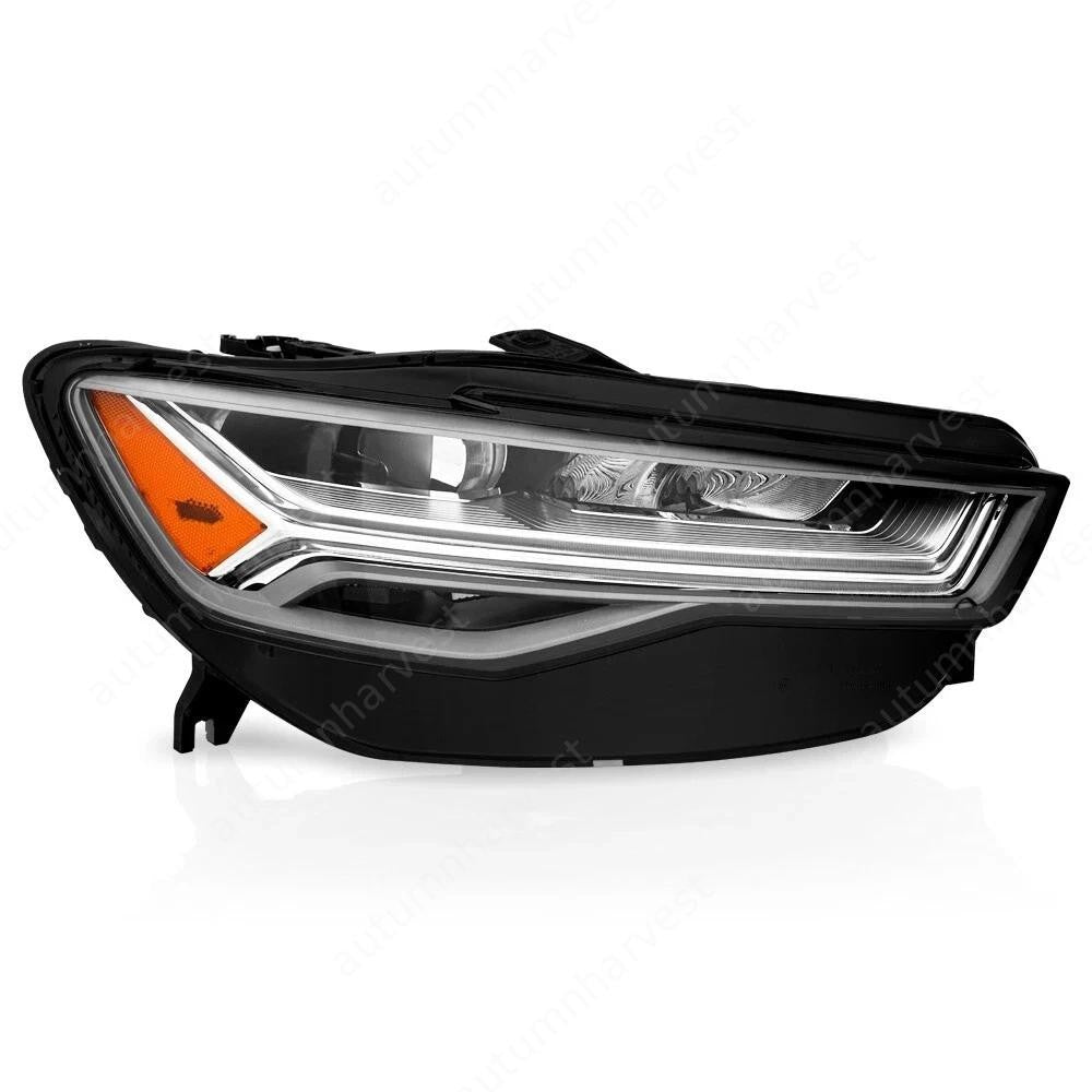 For Audi A6 S6 16-18 RH Passenger Side w/o Matrix Headlight W/LED DRL Full LED