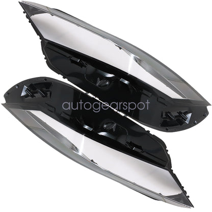 Left Right Front Headlight Lens Lamp Housing Cover Fit Hyundai Elantra 2024 2025
