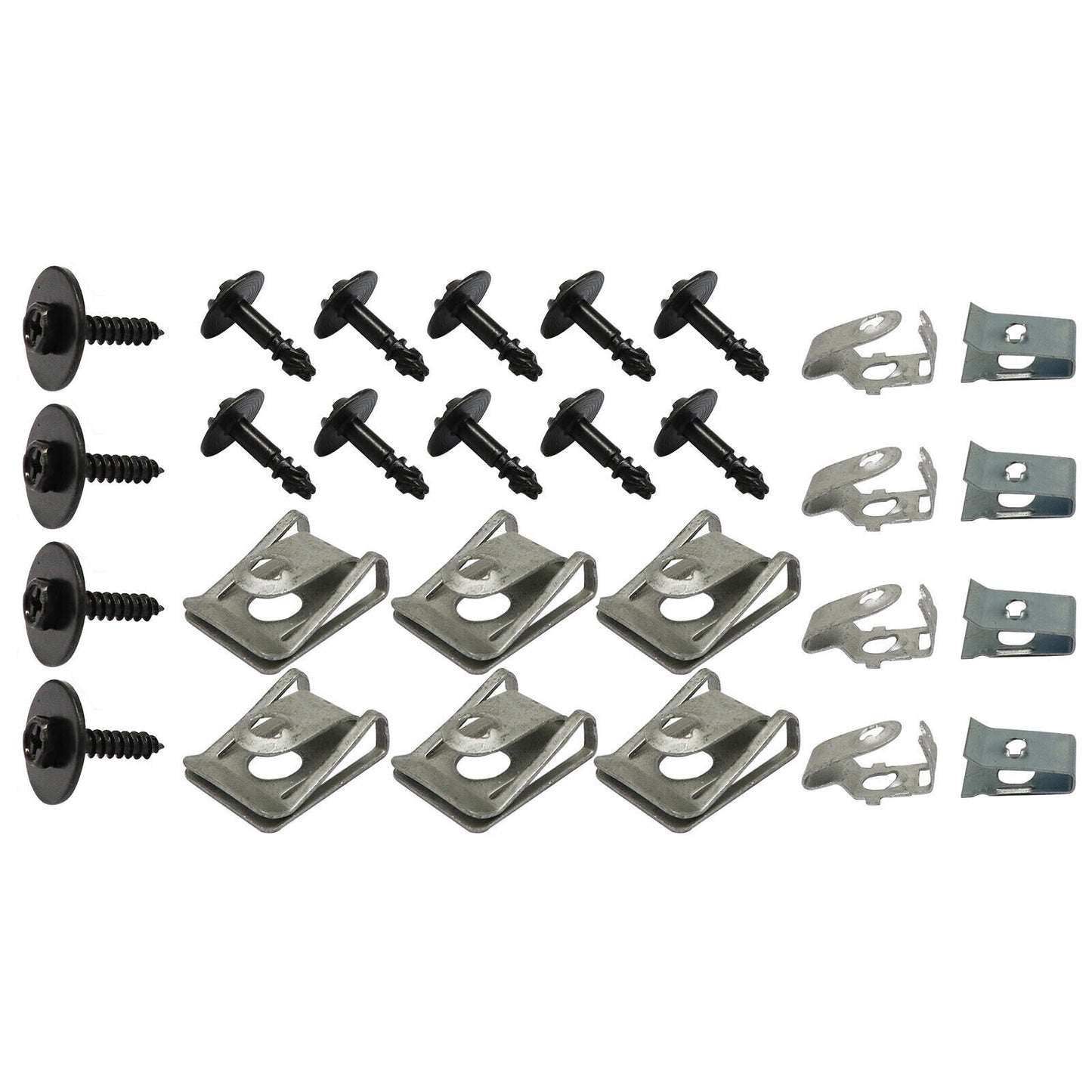 28x Engine splash guard mounting kit screw fits AUDI Q5 A4 A5 A6 A7 New