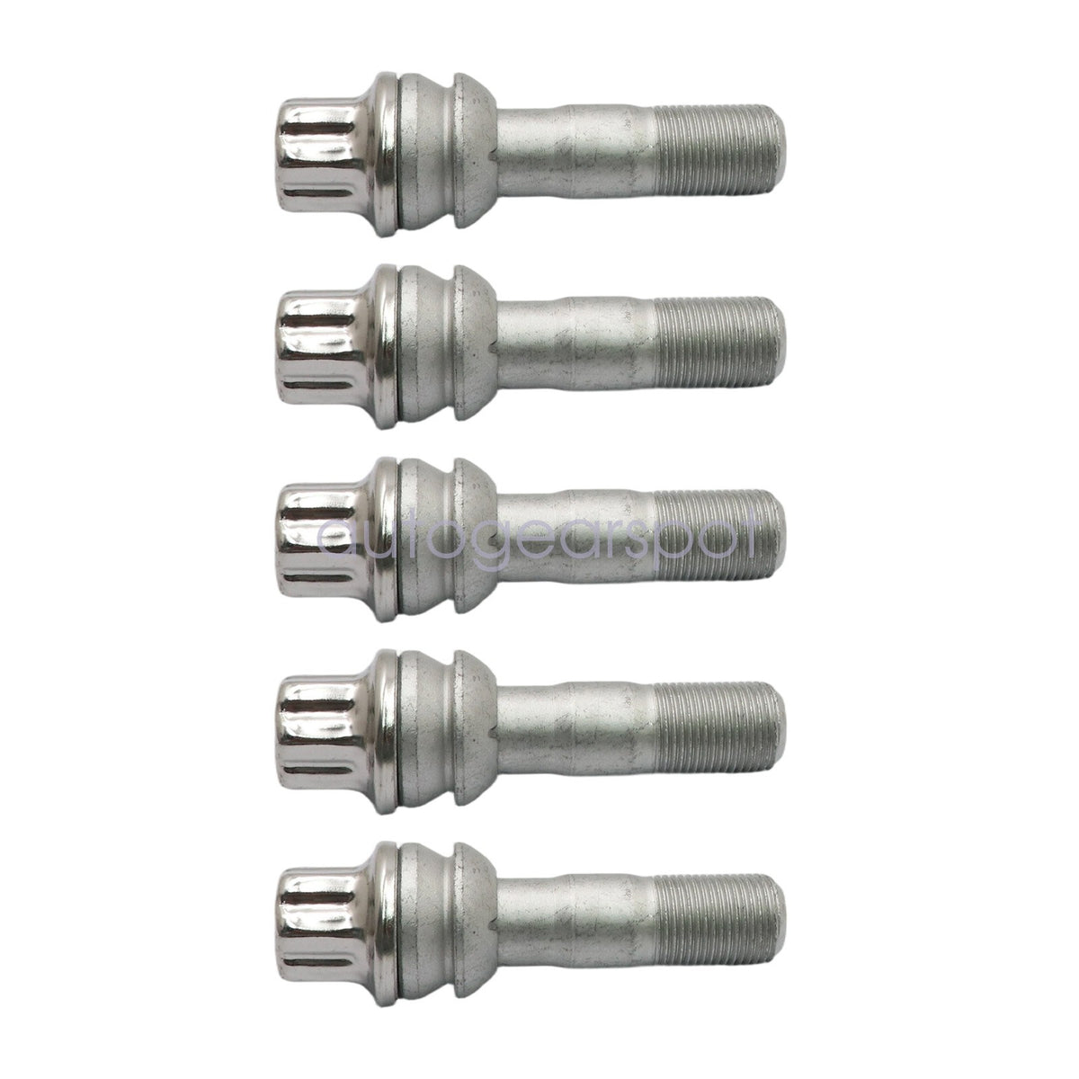 5x For Benz C167 V167 GLS450 GLE350 GLE450 A0009904518 Lug Bolt M15 x 1.25