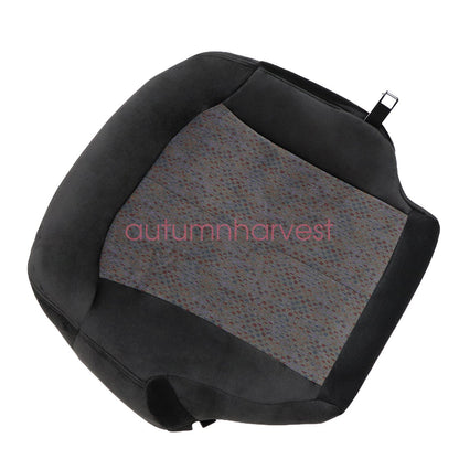 For 1999-2002 Chevy Silverado Front Passenger Bottom Cloth Seat Cover Dark Gray