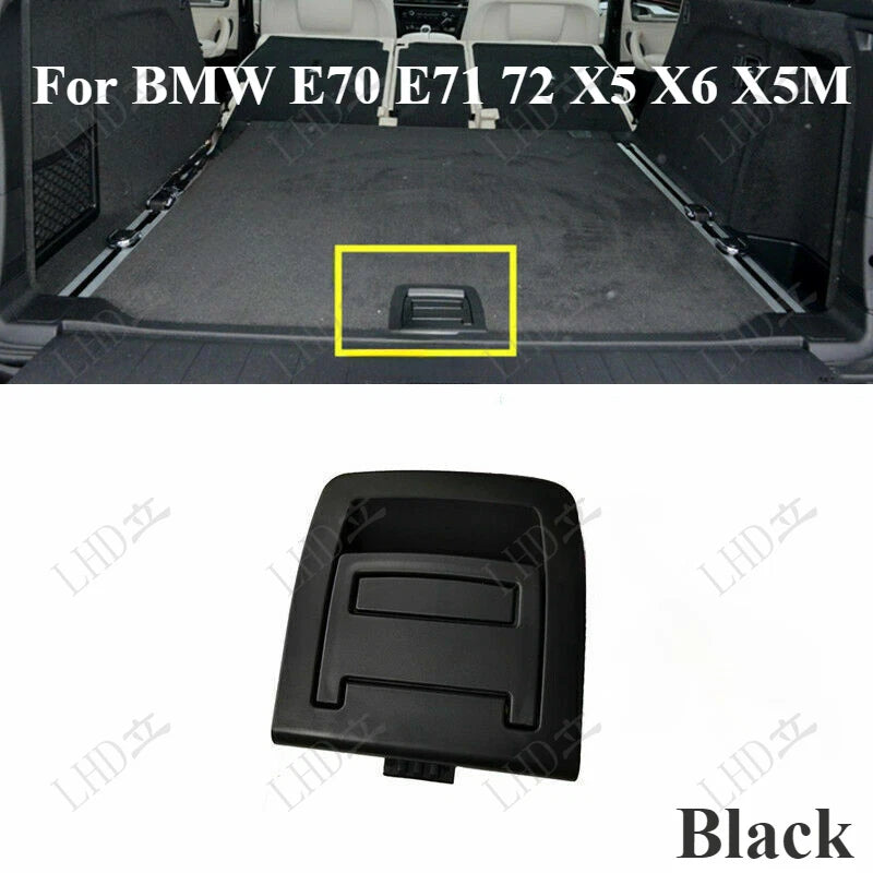 Inside Spare Tire Trunk Floor Cover Handle Black Fit BMW E70 E71 72 X5 X6 X5M