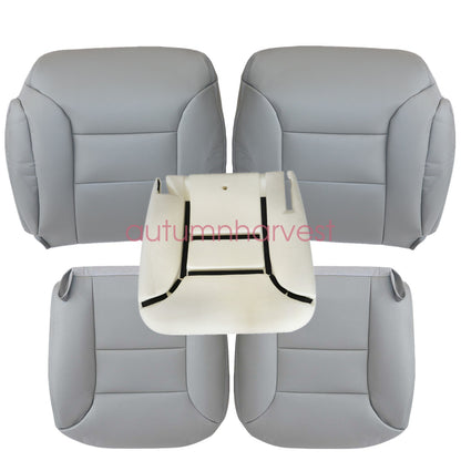 For Chevy Tahoe 1995-99 Driver & Passenger Side Seat Cover & Driver Foam Cushion