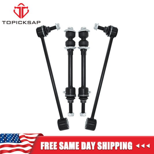4Pcs Front Rear Kit Sway Bar End Links Kit Fit For 2009-2020 Dodge RAM 1500