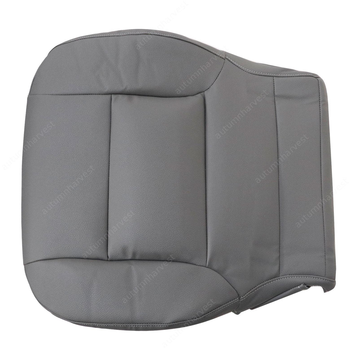 For 2014-2019 Chevy Silverado 2500HD Driver & Passenger Bottom Seat Cover Gray