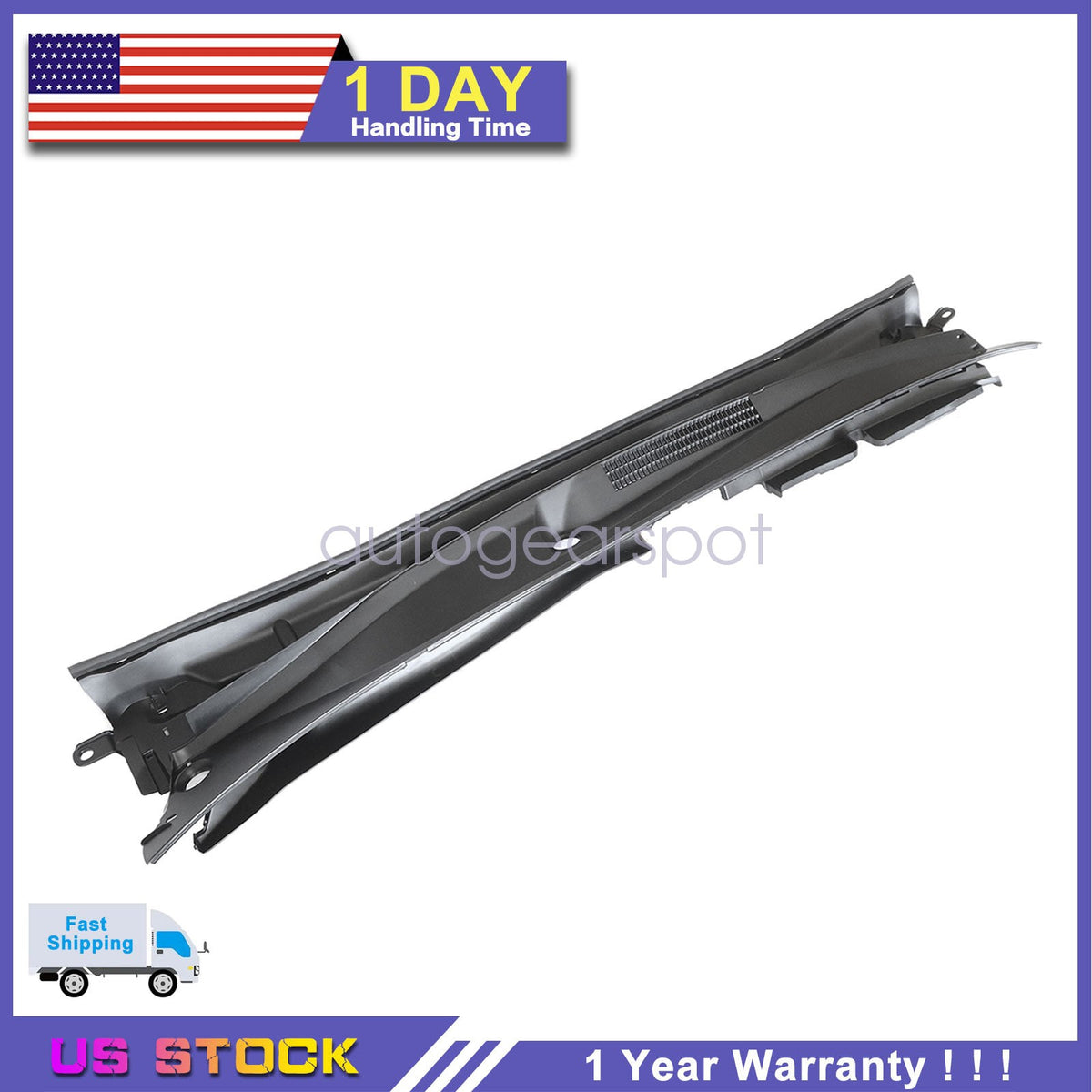 Front Windshield Cowl Vent Grille Cover Panel 5570806280 For Toyota Camry 18-22