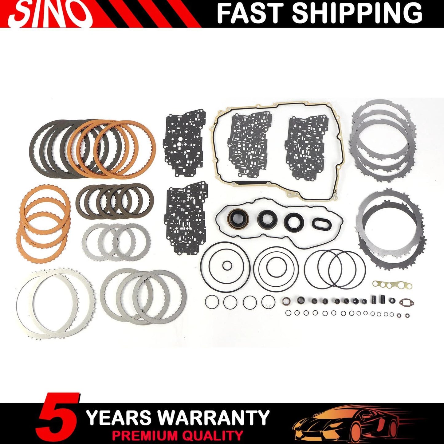 Fits 2010-11 Buick 6T40E 6T45E Auto Transmission Master Overhaul Rebuild Kit NEW