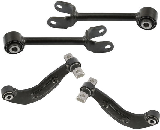 For Ford Edge 2011-2015 Rear Upper & Lower Forward Control Arms Ball Joints