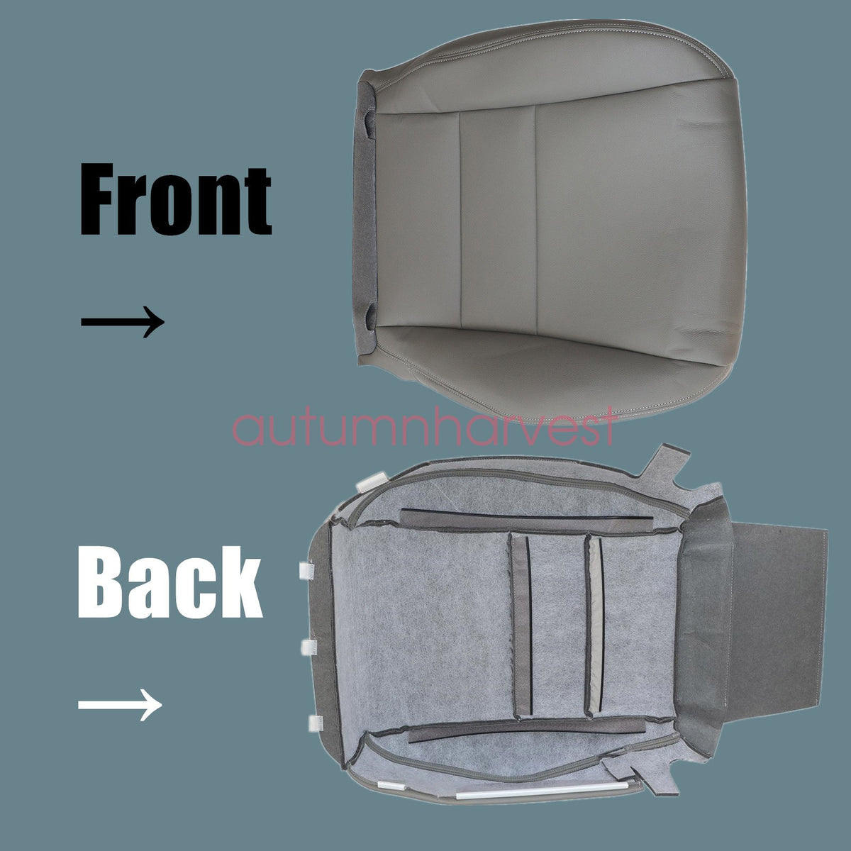 For 2003 2004 2005 2007 Honda Accord 4-Door Driver & Passenger Seat Cover