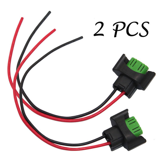 2 ¡Á Wire Pigtail Female C H11 Fit Fog Light Bulb Lamp Connector Socket Plug NEW