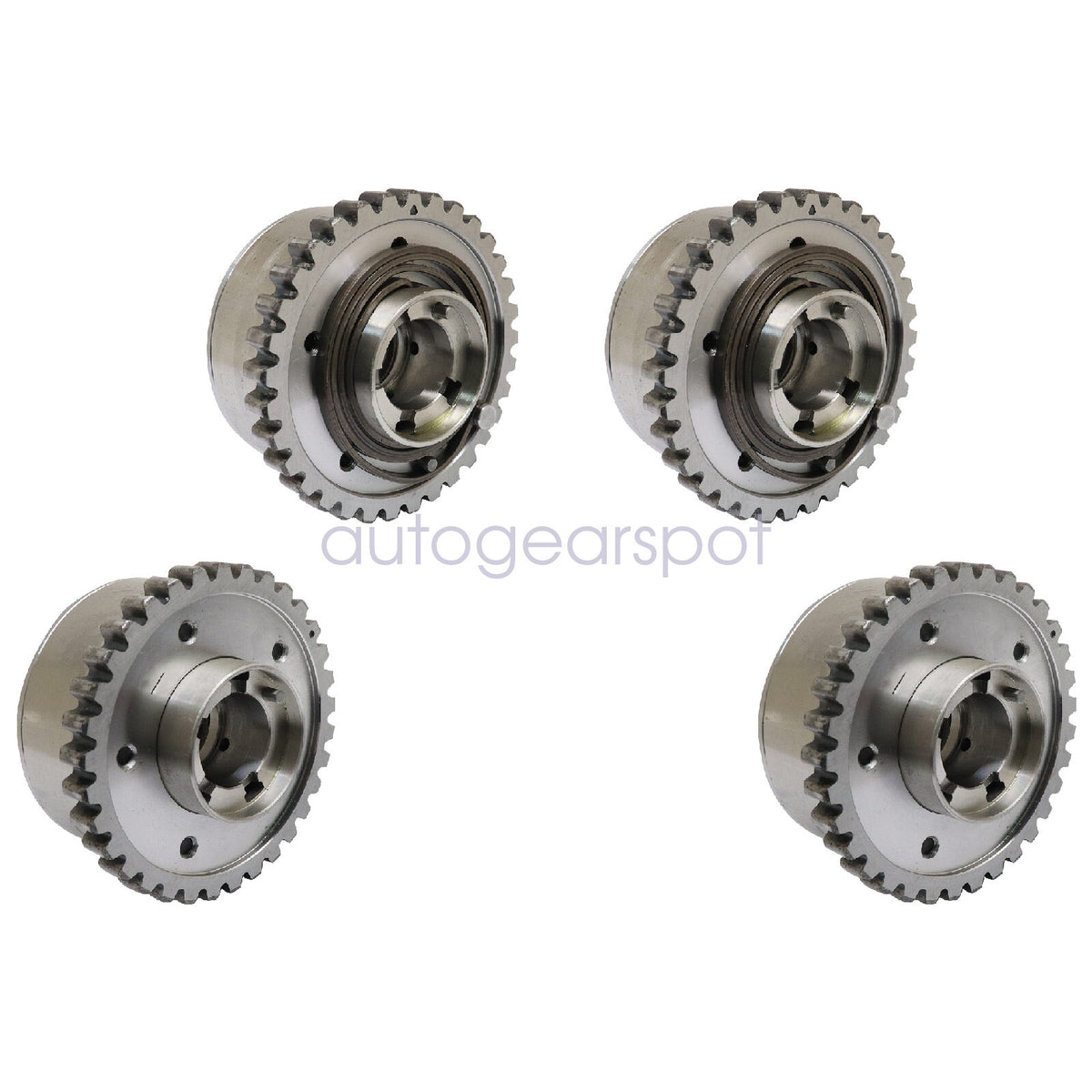 2Pc Inlet +2Pc Outlet VVT Camshaft Phasers For Maserati Ghibli Quattroporte 3.0L