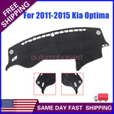 For 2011-2015 Kia Optima Poly Dashboard Dash Cover Mat Carpet Anti-Sun Protect
