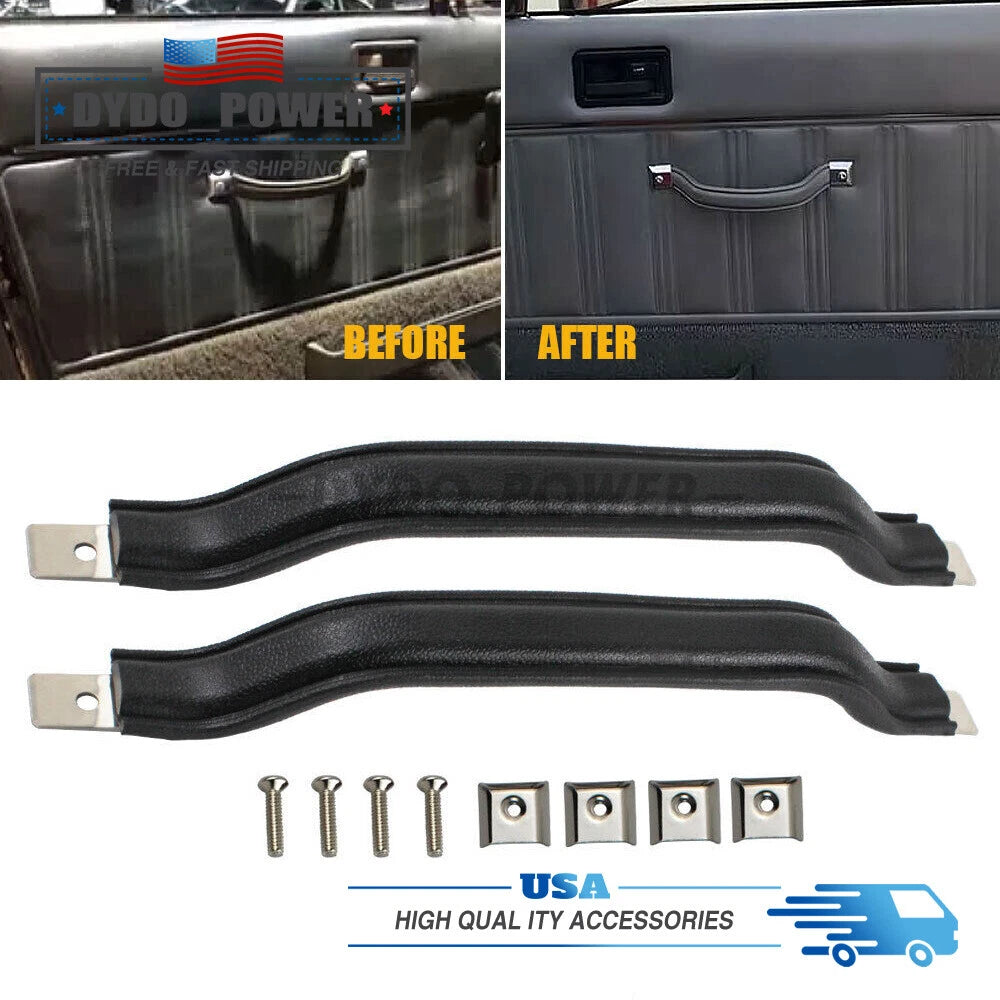 55009801K For Jeep CJ5 CJ7 8 Wrangler YJ Interior Door Handle Strap Pull 2Pcs