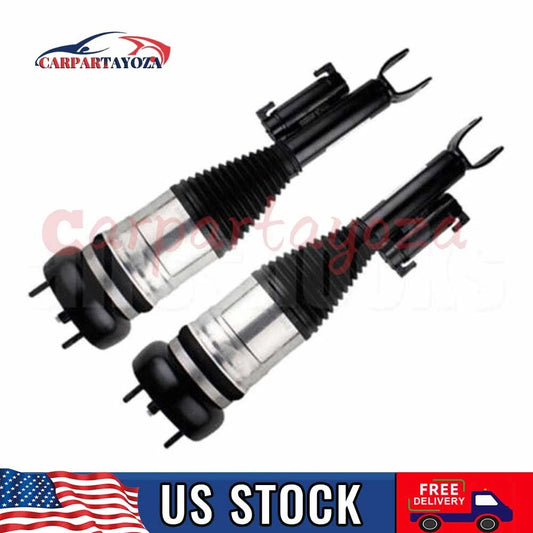 Pair Front Air Suspension Shock Struts w/ADS Fits Mercedes-Benz C-Class W205 RWD