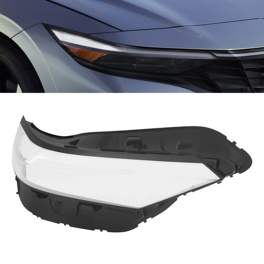 Right Side Front Headlight Lens Lamp Housing Cover For Hyundai Elantra 2024 2025