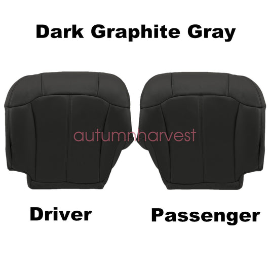 1999-2002 For Chevy Silverado Avalanche & GMC Sierra Seat Cover Dark Gray #122