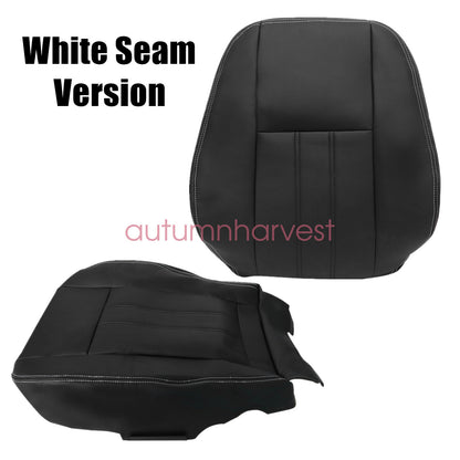 2PCS 2011-2016 For Chrysler Town & Country Bottom & Top Perforated Seat Cover
