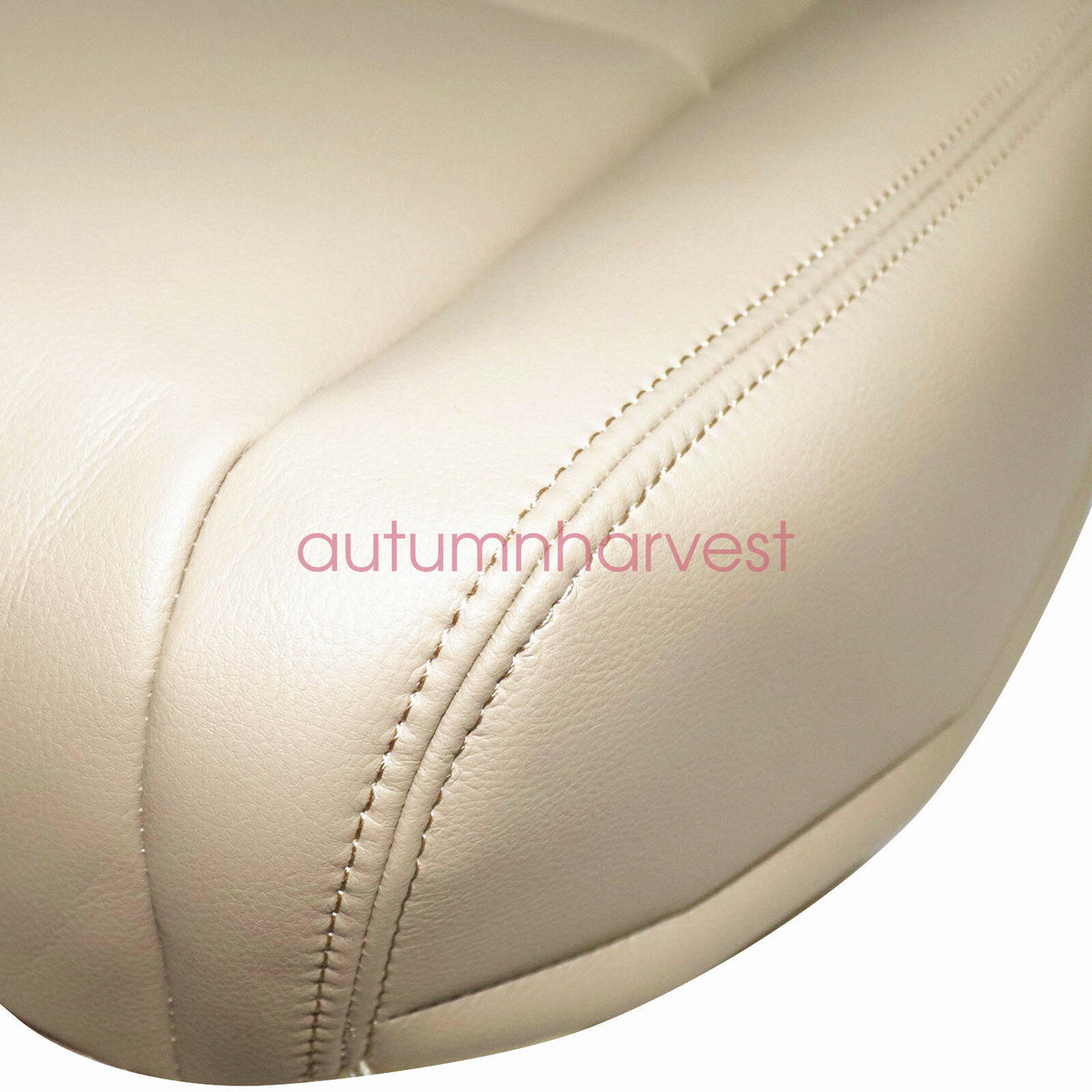 Fit For 2008-2012 Honda Accord Driver&Passenger Bottom Leather Seat Cover Beige