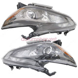 With LED DRL For 2016-2018 Nissan Altima LED Headlight Headlamps Left&Right Pair